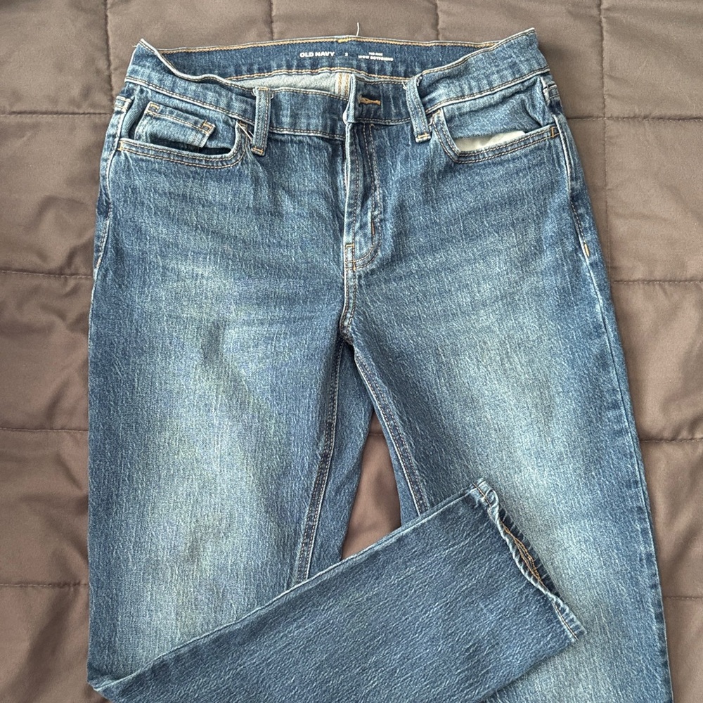 Old Navy Women's Skinny Jeans in Denim Blue